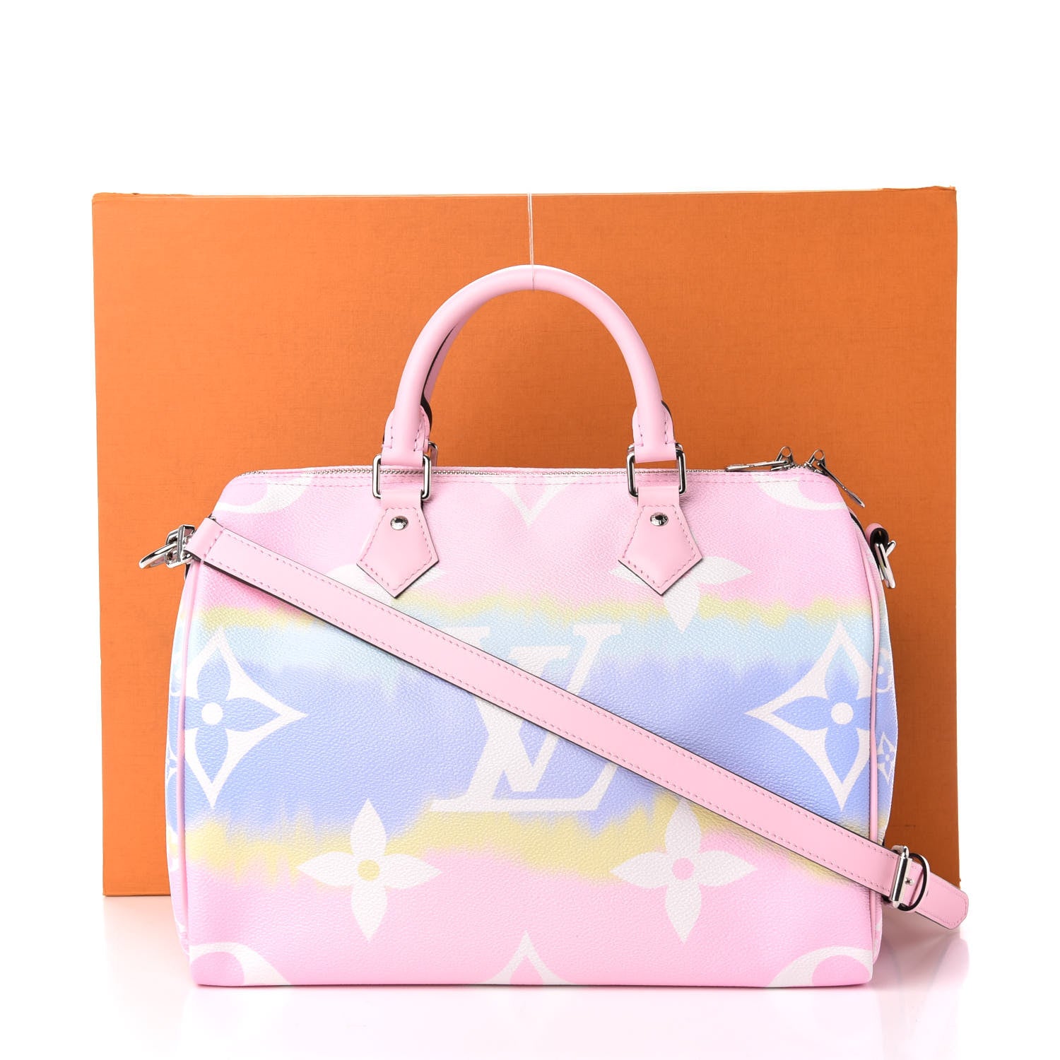 Louis Vuitton Monogram Escale Speedy Bandouliere 30 Pastel 12 of 12