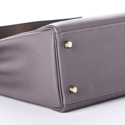 Hermes Togo Kelly Retourne 32 Etain 23 of 34