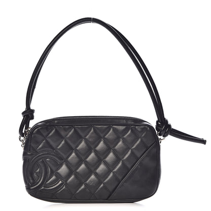 Chanel Calfskin Quilted Cambon Pochette Black 1 of 19