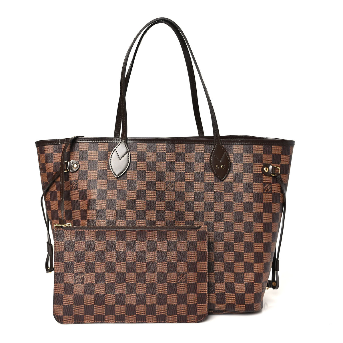 Louis Vuitton Damier Ebene Neo Neverfull MM 3 of 11