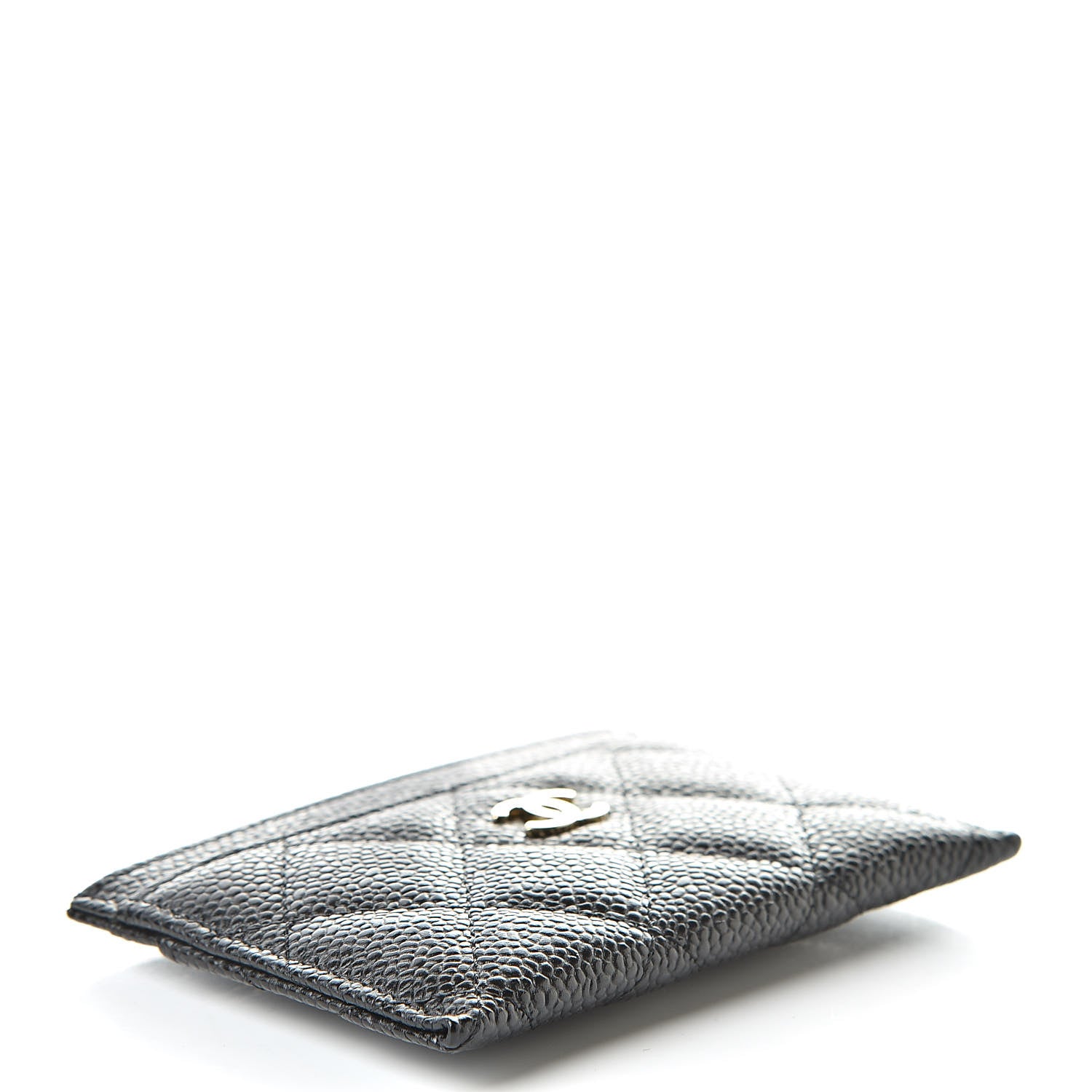 Chanel Caviar Quilted Card Holder Black 4 of 9