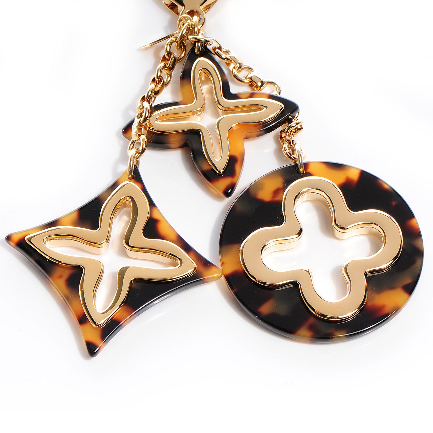 Insolence Bag Charm Ecaille