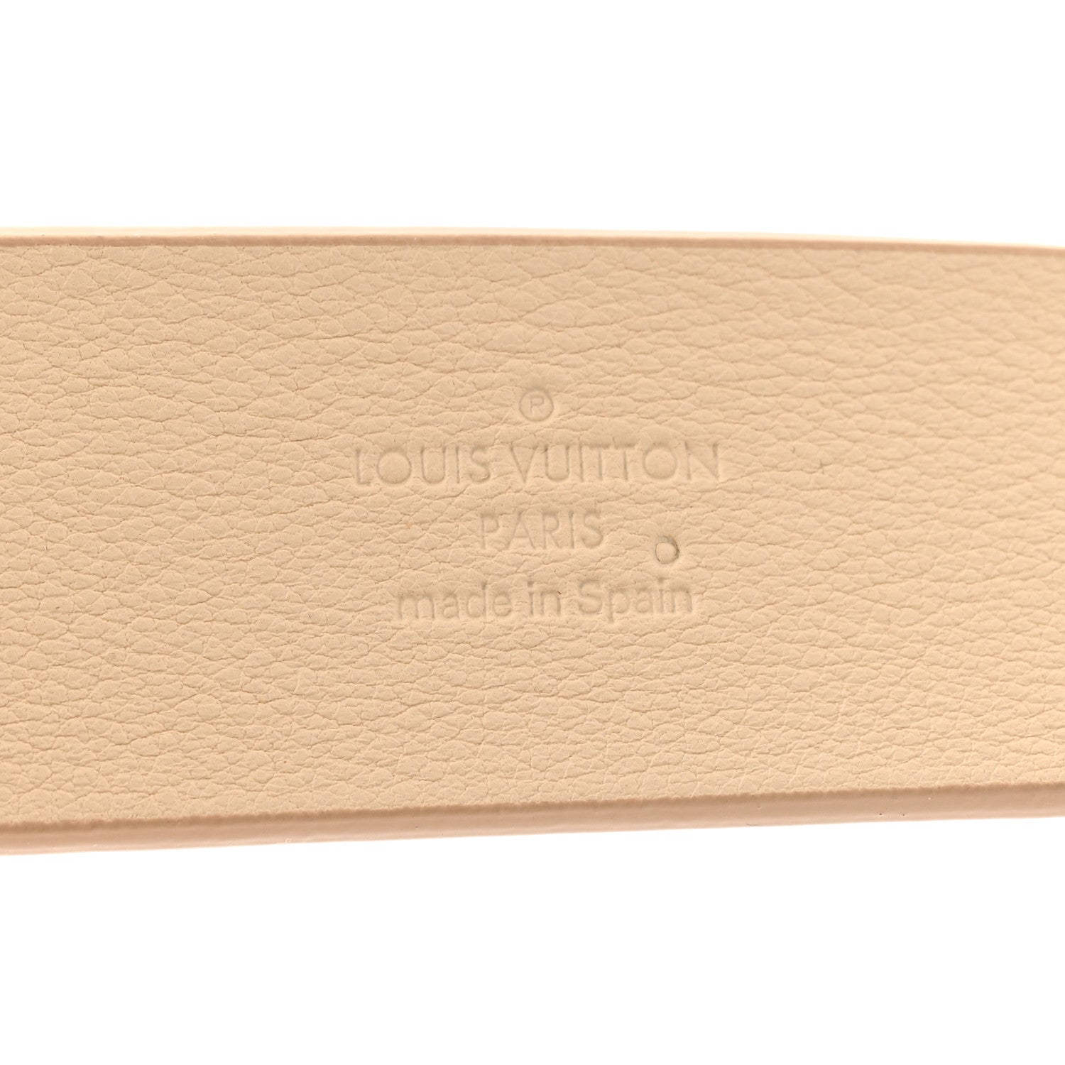 Louis Vuitton Taurillon Calfskin 35mm LV Initiales Belt 90 36 Black Creme 4 of 6