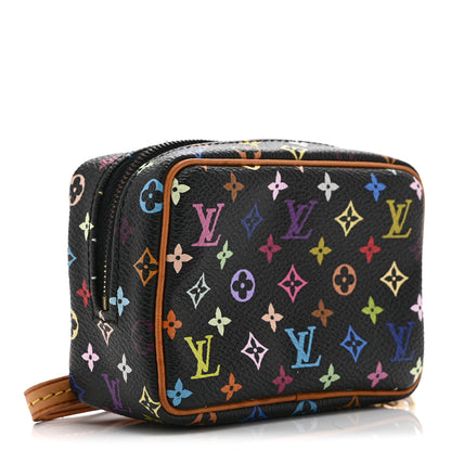 Louis Vuitton Monogram Multicolor Trousse Wapity Black 3 of 9