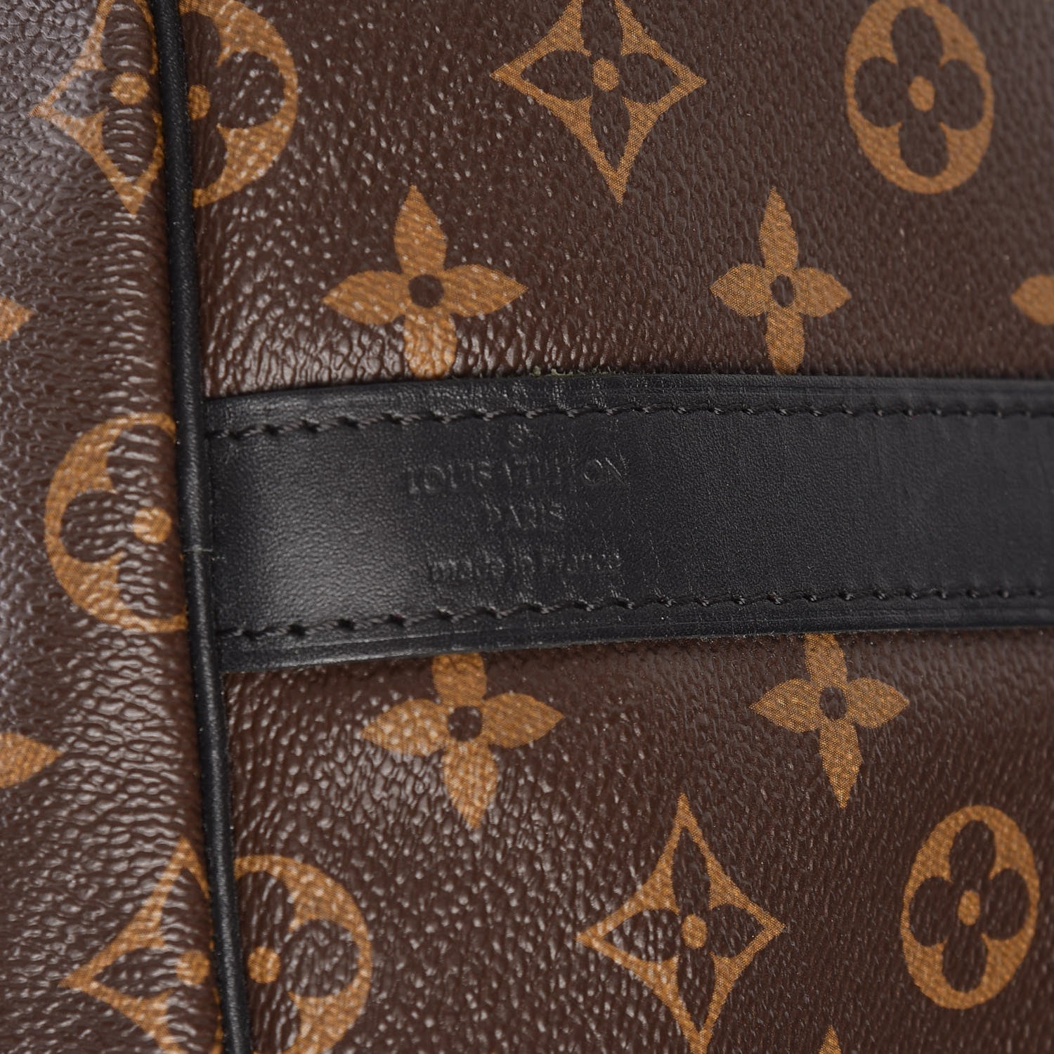 Louis Vuitton Monogram Macassar Keepall Bandouliere 55 6 of 15