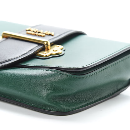 Prada City Calf Cahier Belt Bag Biliardo Black 9 of 9