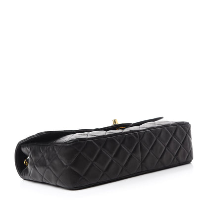 Chanel Lambskin Quilted Medium Single Flap Black 4 of 12