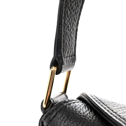 Celine Soft Grained Calfskin Medium Bucket Bag Black 12 of 12
