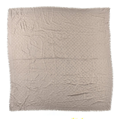 Louis Vuitton Silk Wool Monogram Shawl Verone 1 of 4