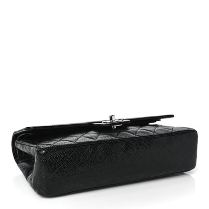 Chanel Caviar Quilted Medium Double Flap Black 4 of 9