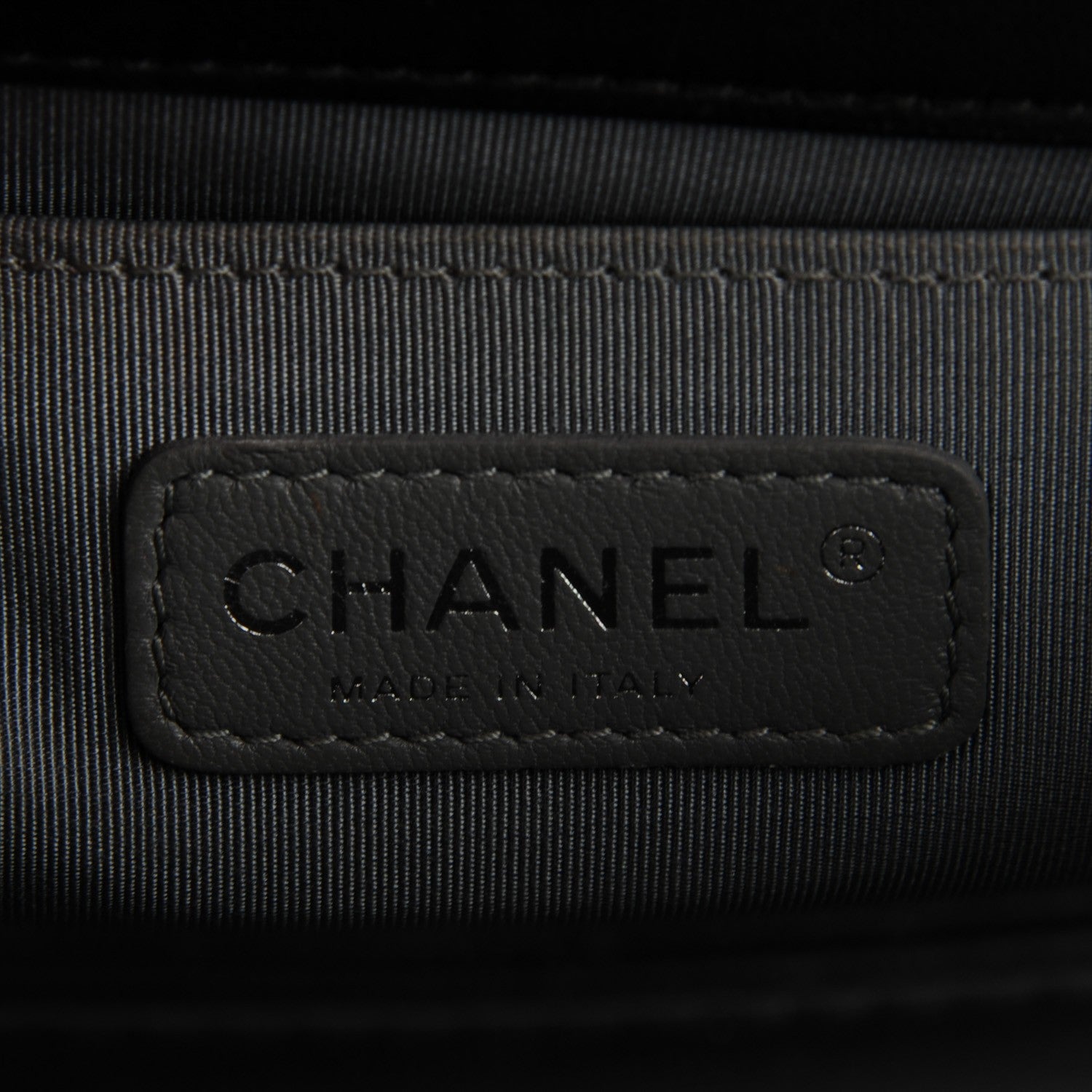 Chanel Velvet Quilted Small Boy Flap Black 6 of 8