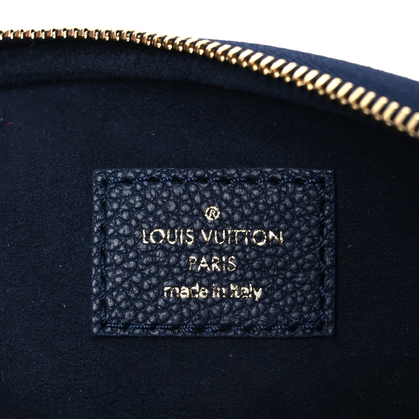 Empreinte Monogram Giant Mini By The Pool Bumbag Navy Creme
