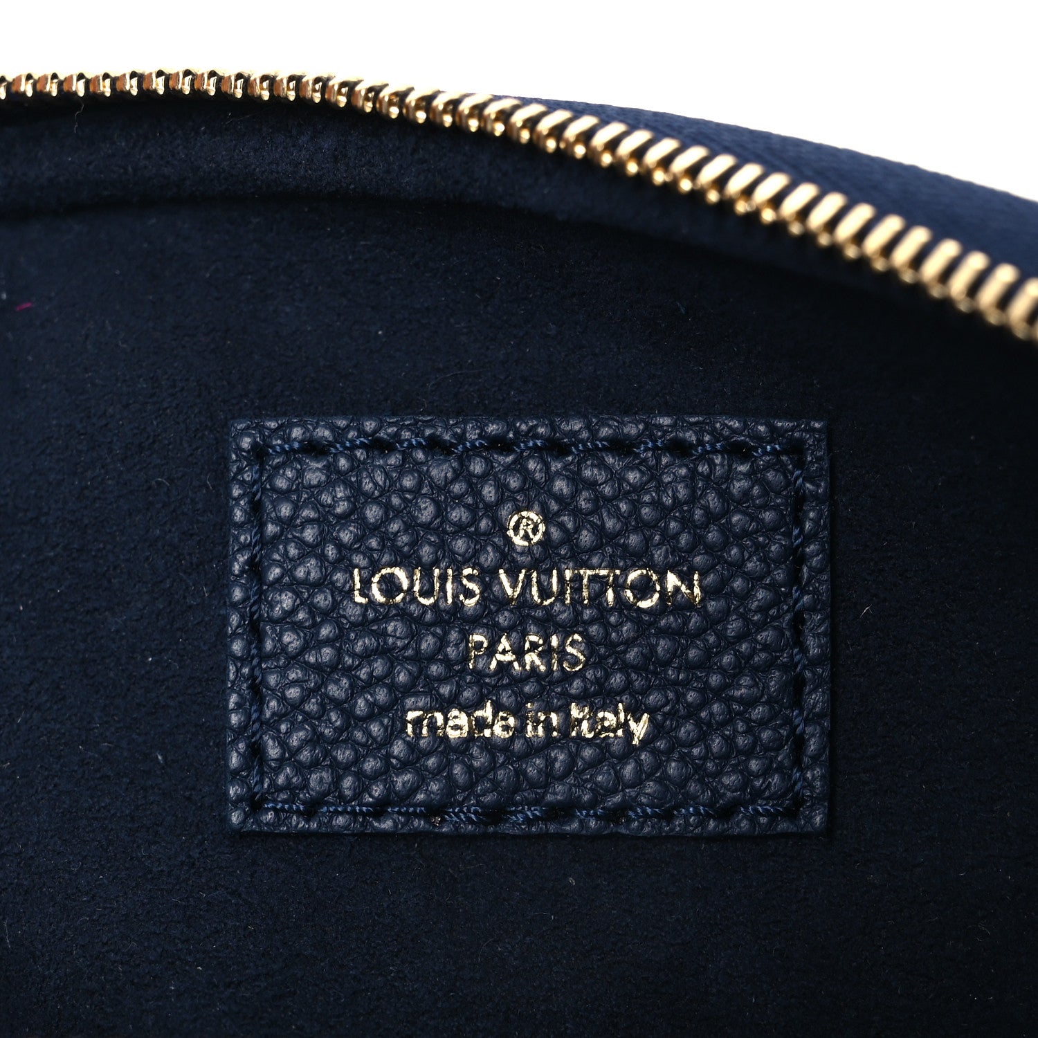 Louis Vuitton Empreinte Monogram Giant Mini By The Pool Bumbag Navy Creme 6 of 11