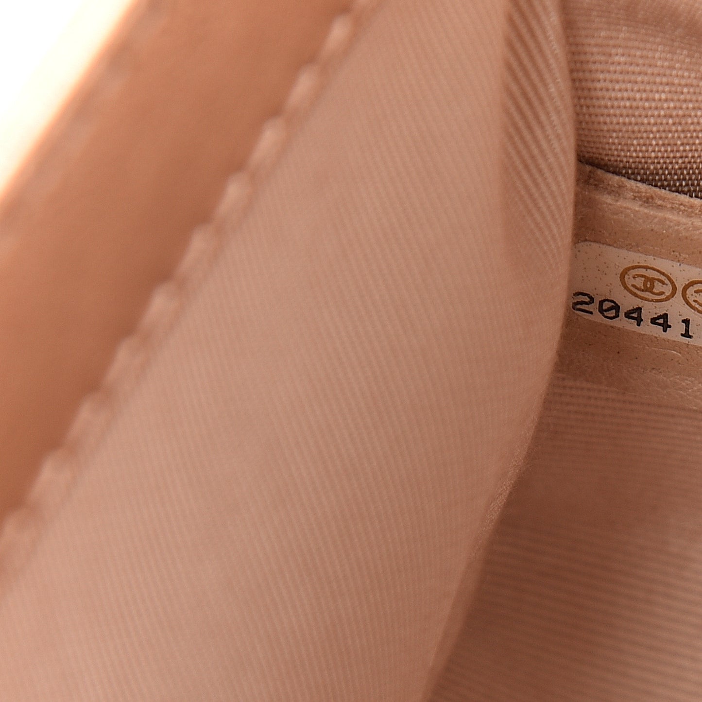 Metallic Calfskin Perforated Small Boy Flap Gold