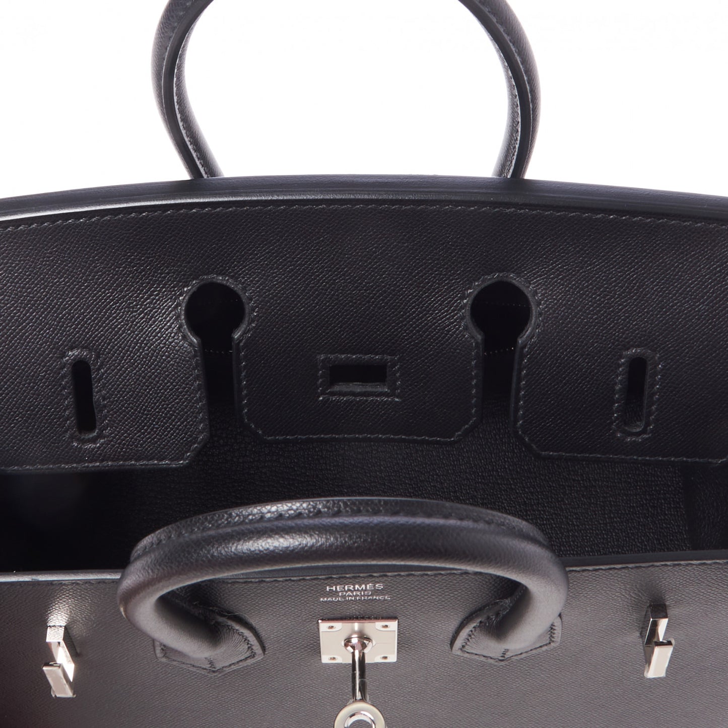 Madame Calfskin Birkin Sellier 25 Black