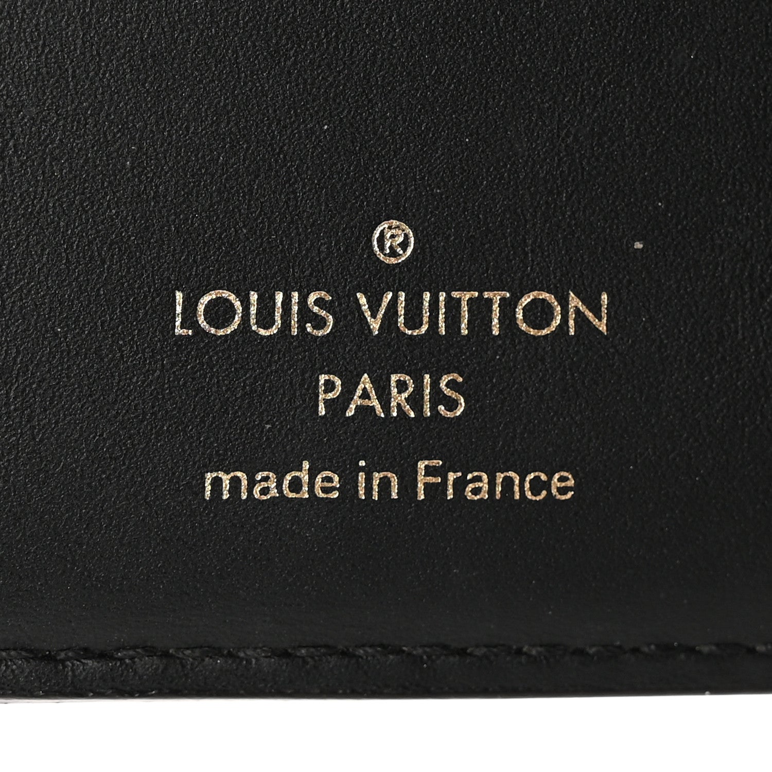 Louis Vuitton Monogram Flower Lock Compact Wallet Black 6 of 12