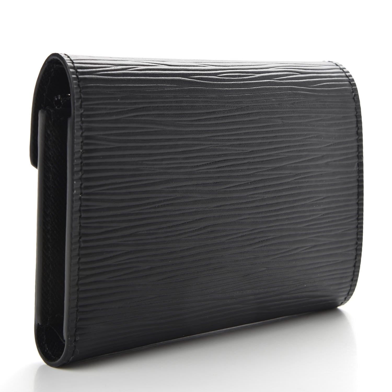 Louis Vuitton Epi Victorine Wallet Black 3 of 7