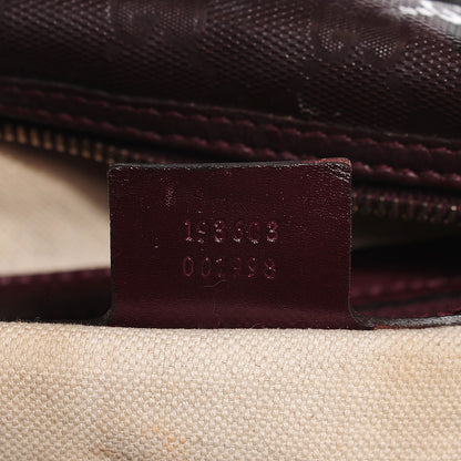 Gucci Imprime Monogram Medium Joy Boston Bordeaux 7 of 9
