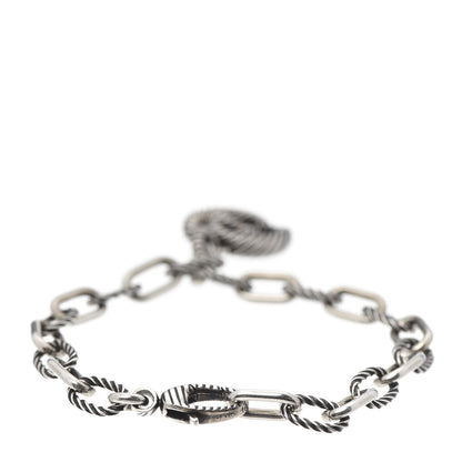 Gucci Sterling Silver Interlocking G Charm Bracelet 3 of 6