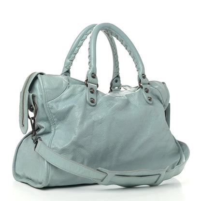 Balenciaga Agneau Classic Hardware City Bleu Acier Ciel 2 of 14