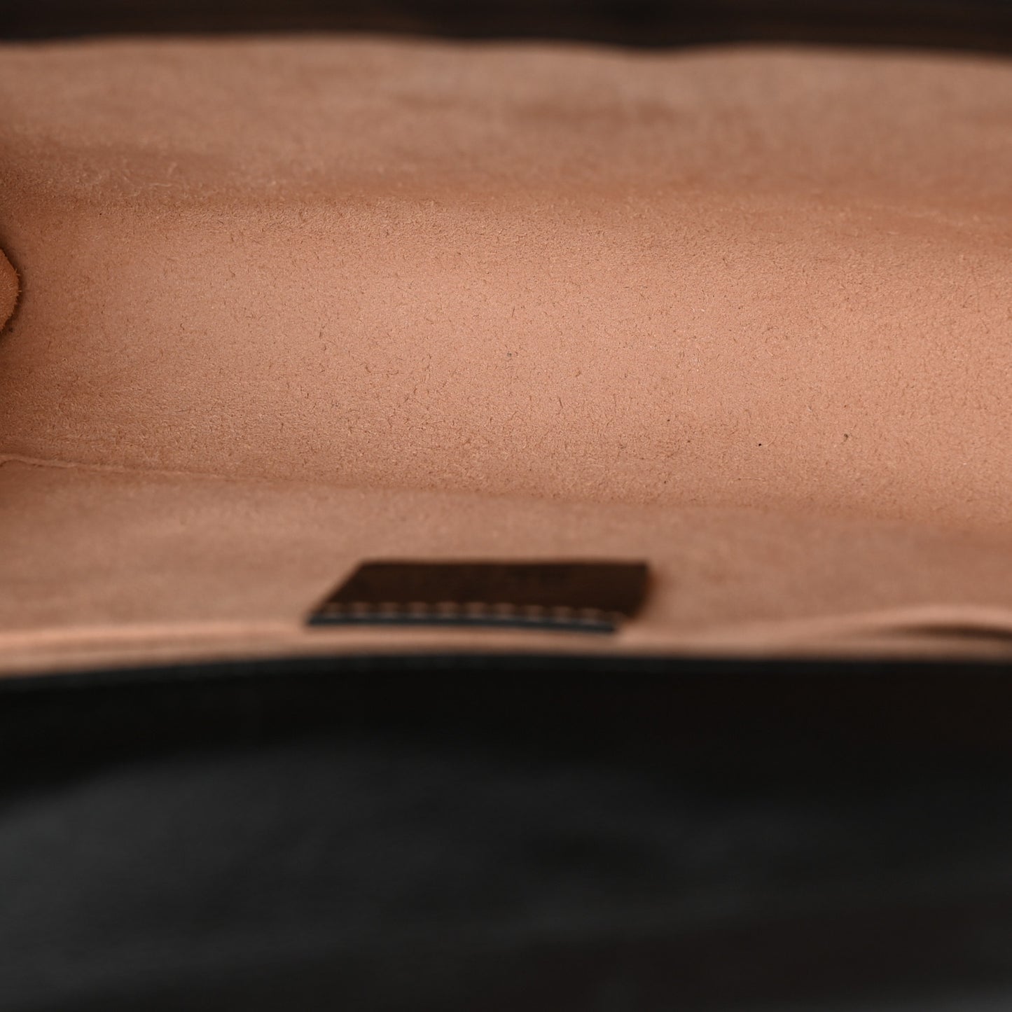 Textured Calfskin Web Small Rajah Slim Flap Shoulder Bag Black