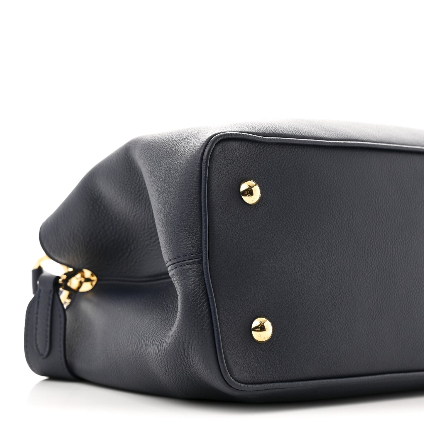 Taurillon Capucines MM Indigo