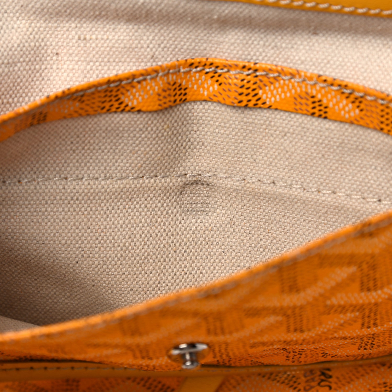 Goyard Goyardine Saint Louis GM Yellow 12 of 22