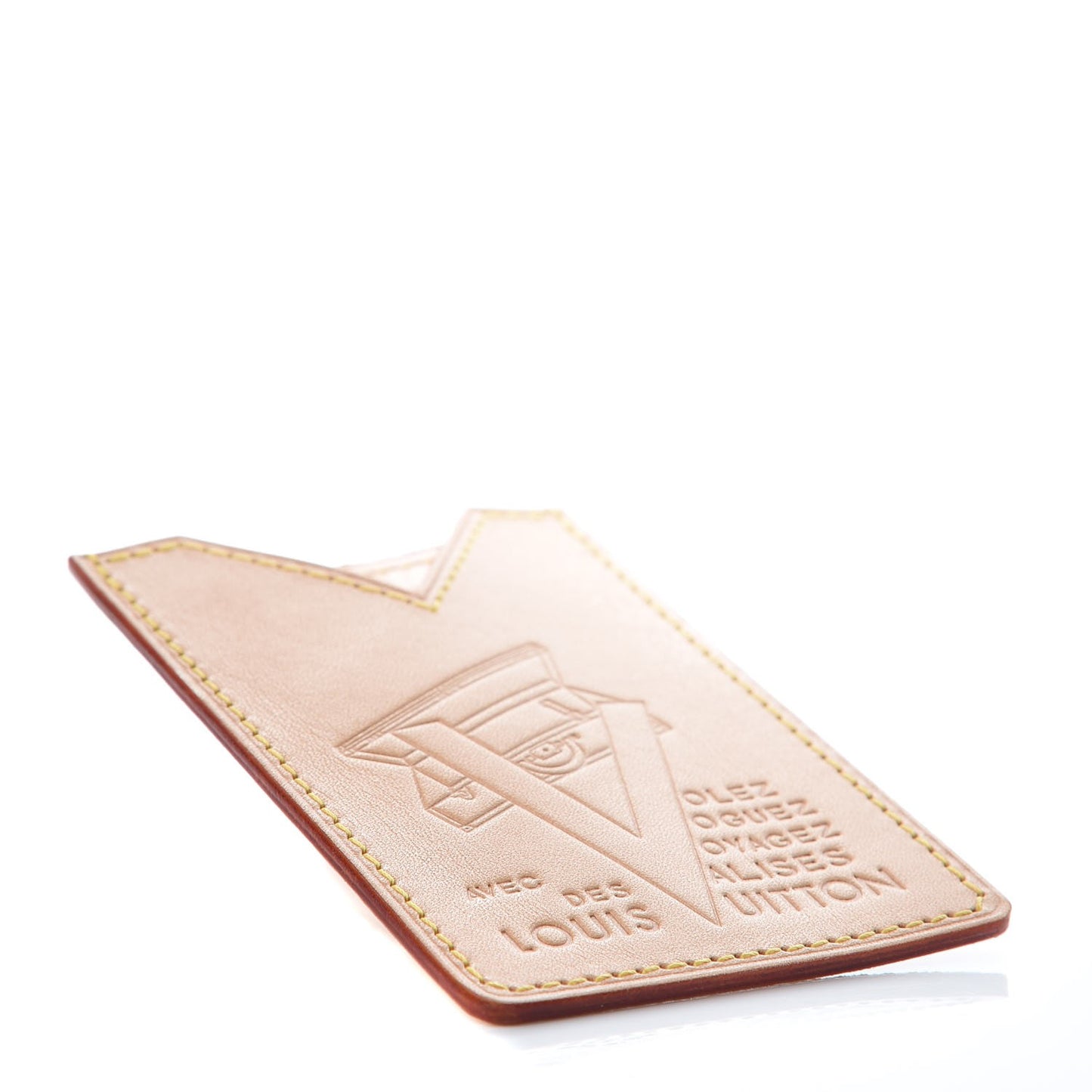 Vachetta Voyages Card Holder