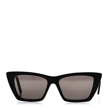 Saint Laurent Acetate Mica Cat Eye Sunglasses SL 276 Black 2 of 6
