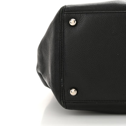 Chanel Calfskin Cerf Executive Shopper Tote Black 15 of 17