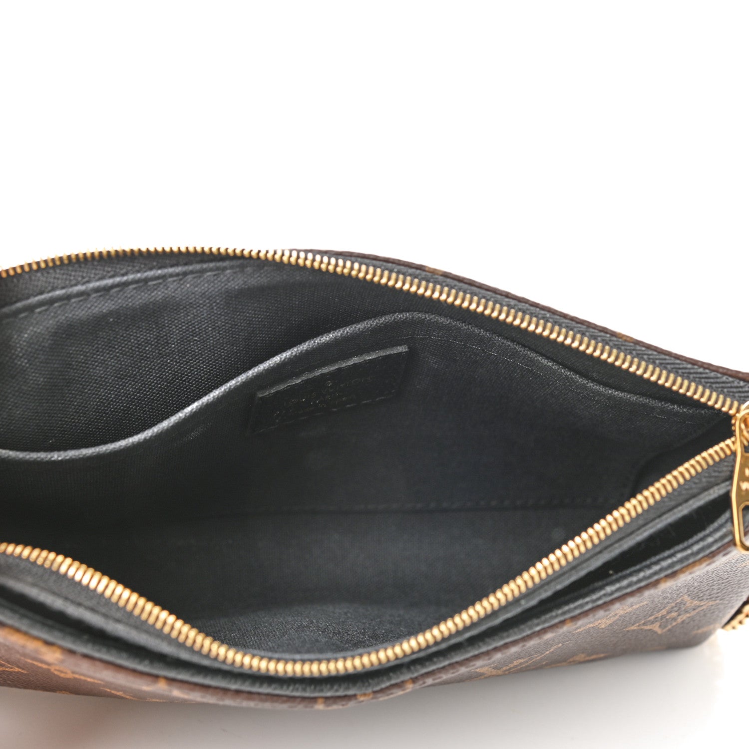 Louis Vuitton Monogram Pallas Clutch Black 4 of 8