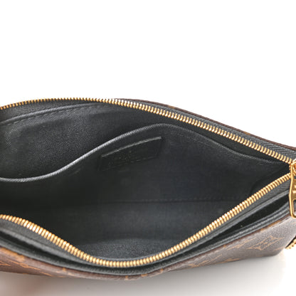 Louis Vuitton Monogram Pallas Clutch Black 4 of 8