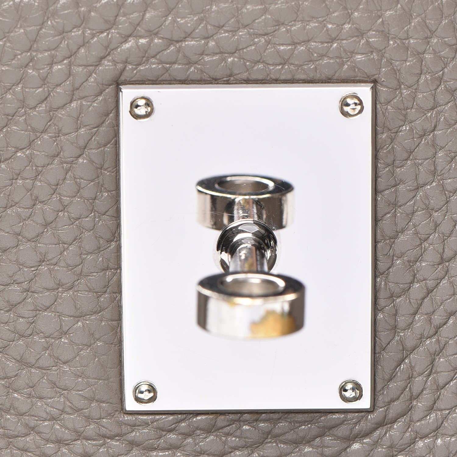 Hermes Taurillon Clemence Jypsiere 37 Etain 15 of 28