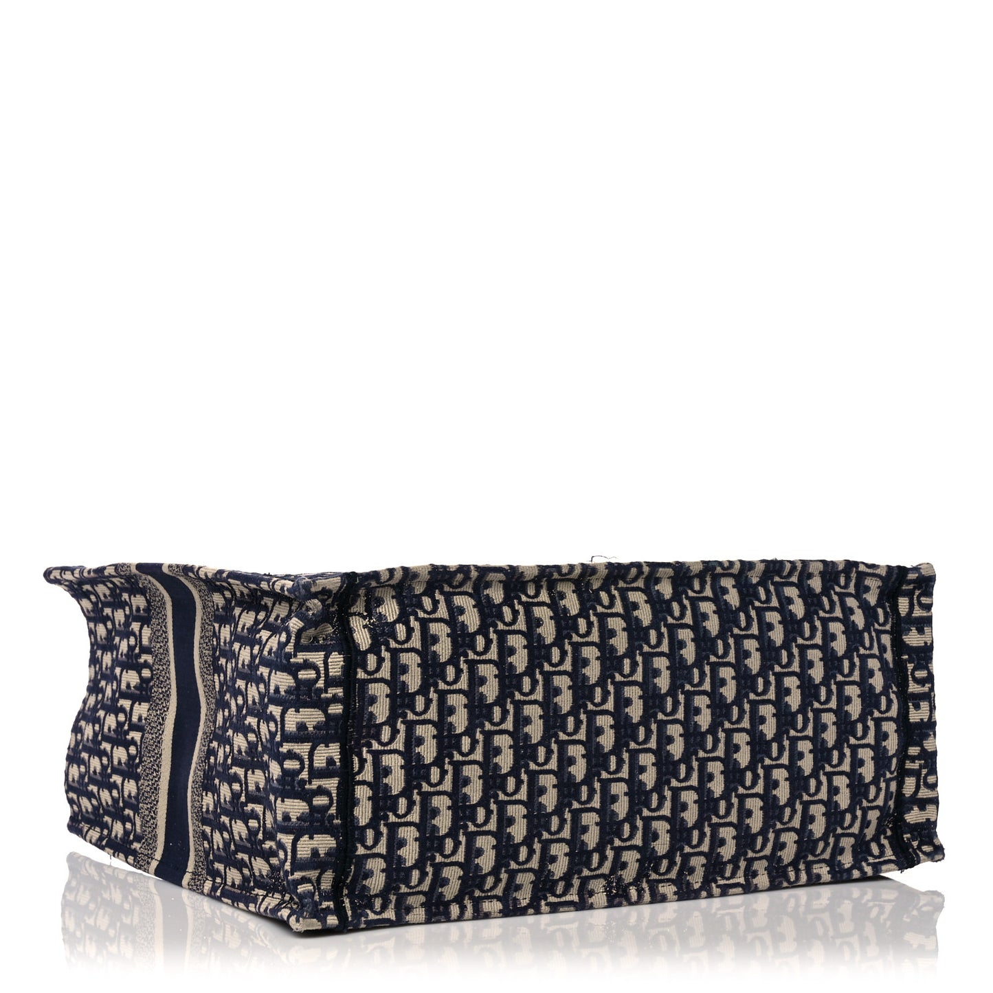 Oblique Large Book Tote Blue Multicolor