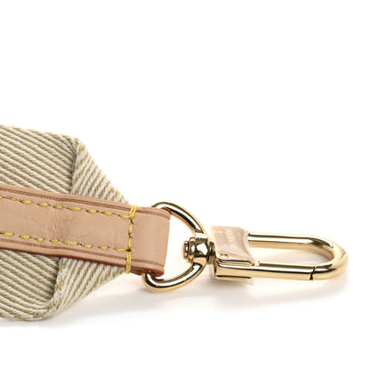 Louis Vuitton Jacquard High Rise Shoulder Strap Beige 4 of 5