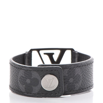 Louis Vuitton Monogram Eclipse Hockenheim Bracelet 19 3 of 7