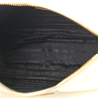 Prada Saffiano Re-Edition 2005 Shoulder Bag White 5 of 9
