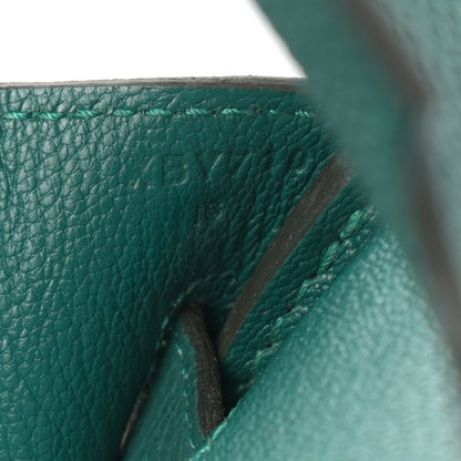 Hermes Togo Birkin 30 Malachite 7 of 14
