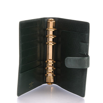 Louis Vuitton Taiga Medium Ring Agenda Cover Epicea 5 of 7