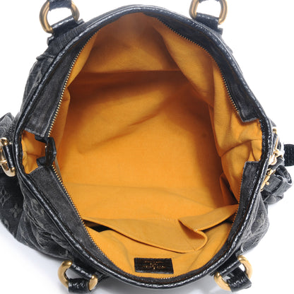 Louis Vuitton Denim Neo Cabby GM Black 5 of 7