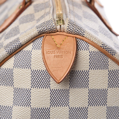 Louis Vuitton Damier Azur Speedy 30 6 of 18
