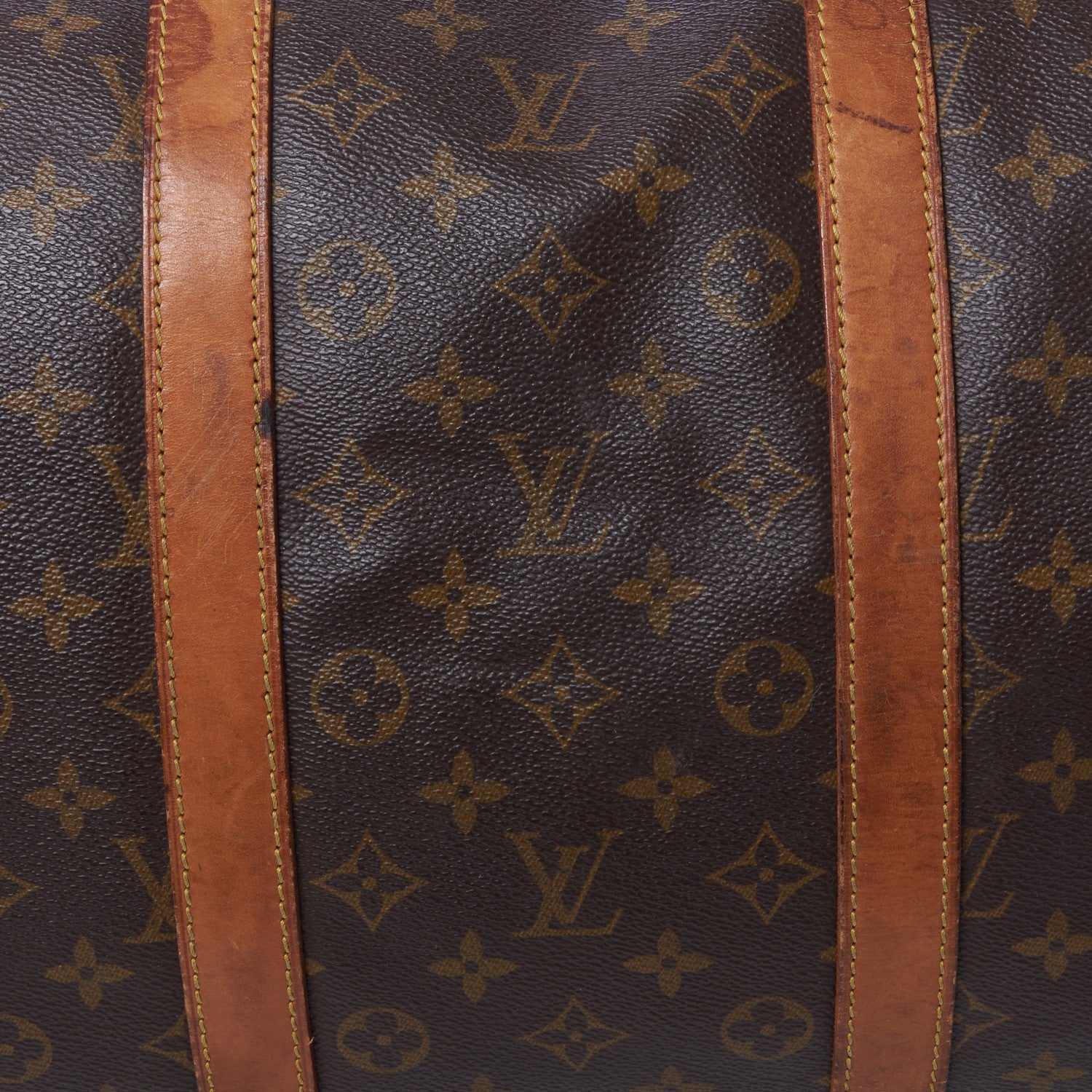 Louis Vuitton Monogram Keepall Bandouliere 55 9 of 11