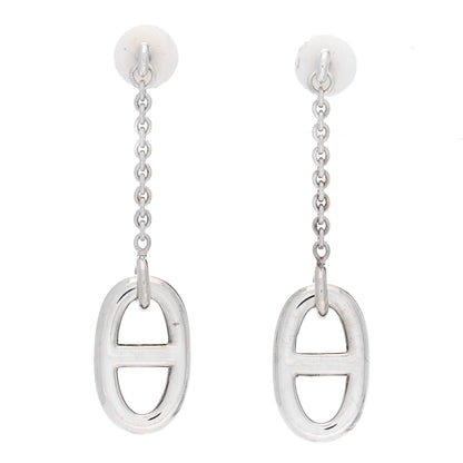 Hermes Sterling Silver Farandole Drop Earrings 1 of 5
