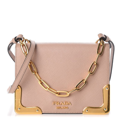Prada Saffiano Bandolero Crossbody Bag Cammeo 1 of 10
