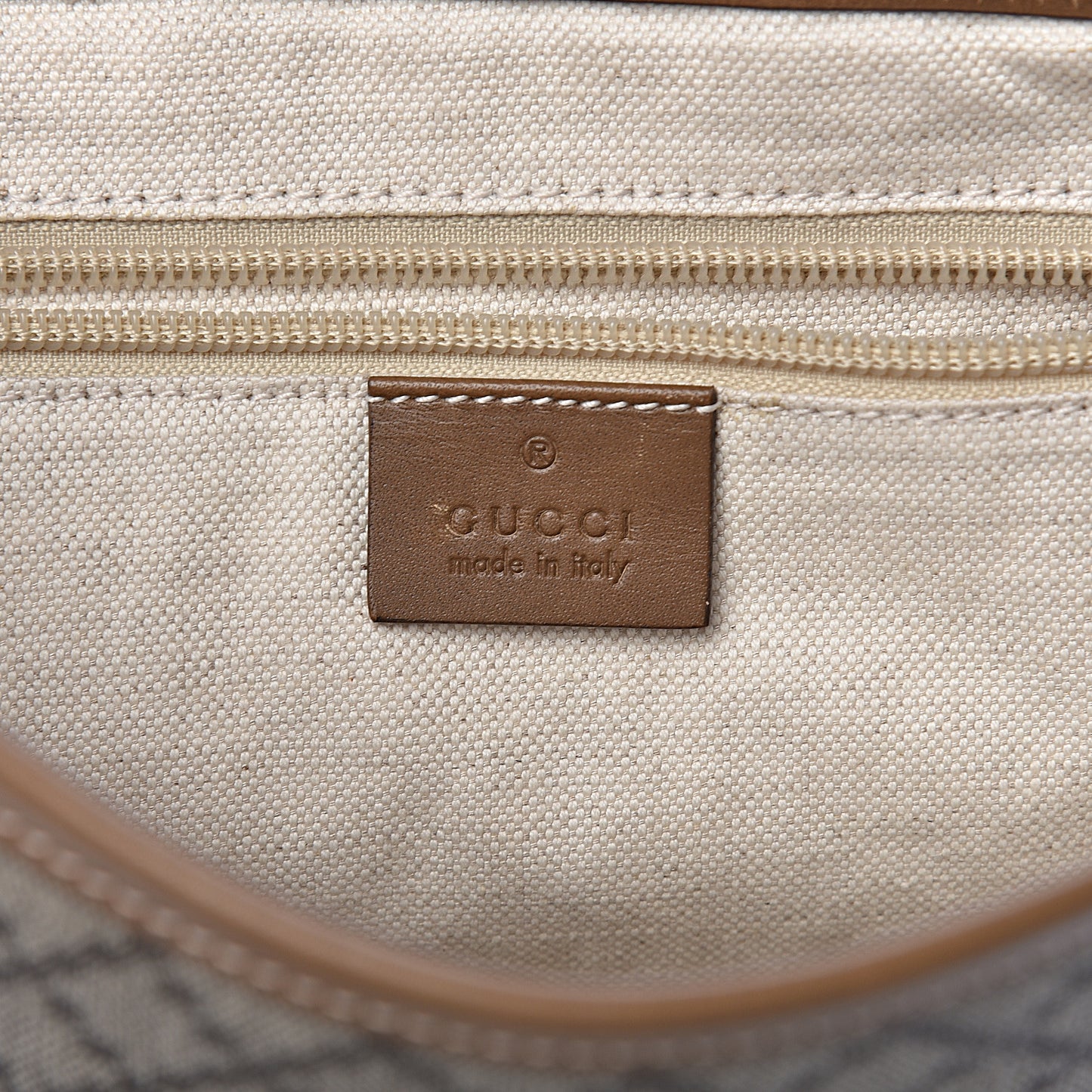 Diamante Flap Messenger Bag Beige Brown