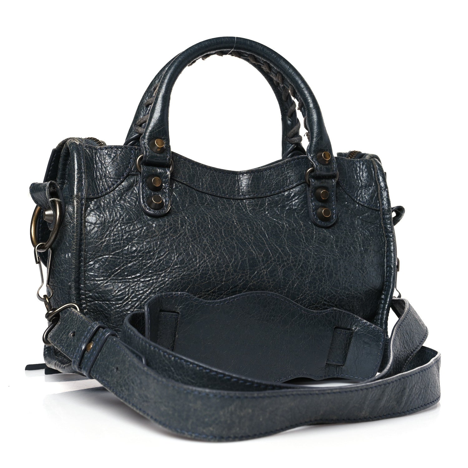 Balenciaga Agneau Classic Hardware Mini City Anthracite 3 of 9