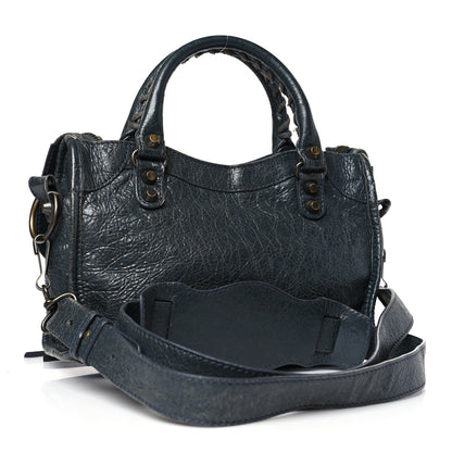 Balenciaga Agneau Classic Hardware Mini City Anthracite 3 of 9