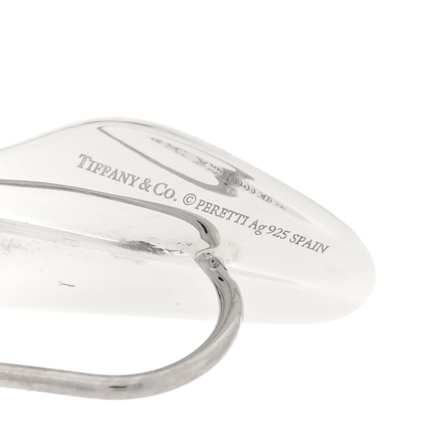 Tiffany Sterling Silver Small High Tide Earrings 4 of 4