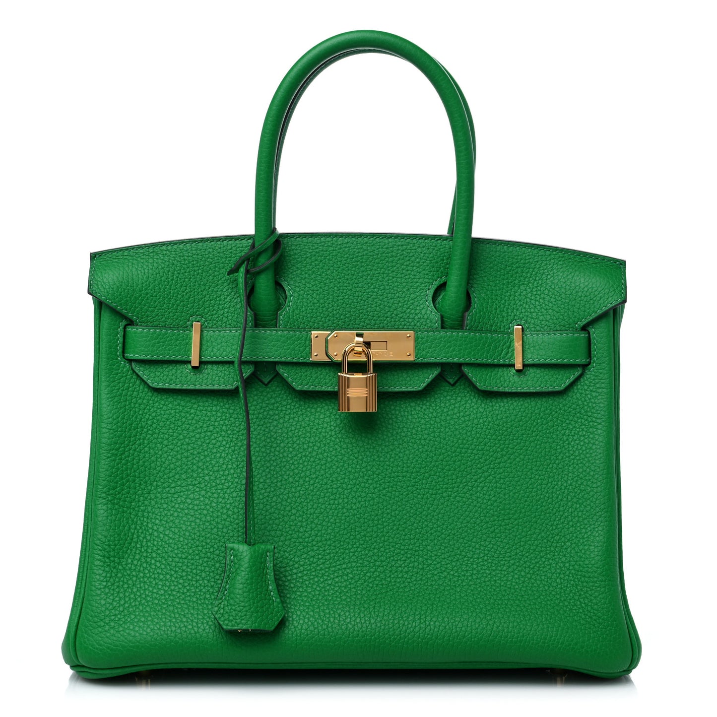 Taurillon Clemence Birkin 30 Bamboo