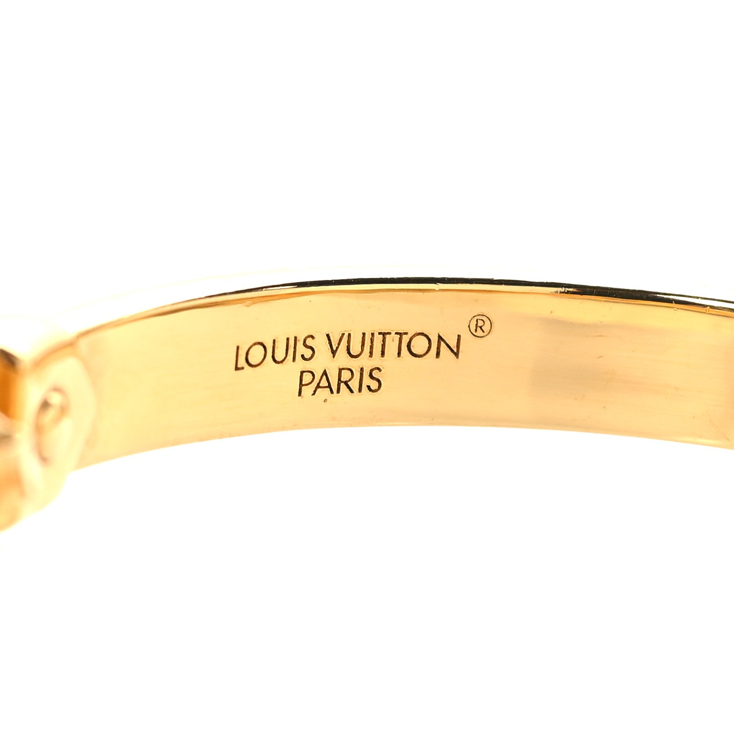 Louis Vuitton Monogram Hoop Earrings 4 of 5